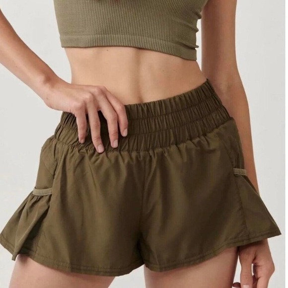 Pants - Free People Movement Get Your Flirt On Shorts
